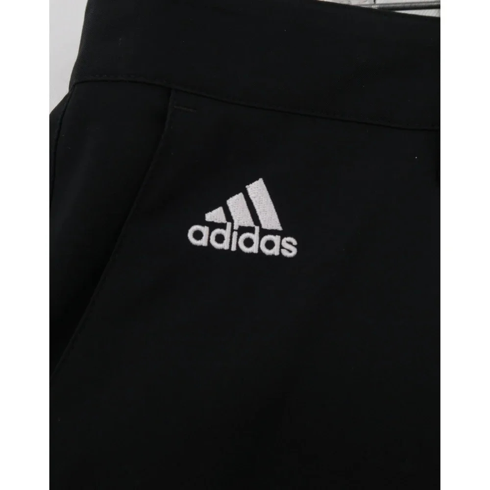 Adidas Climalite Mens Golf Pants Black Flat Front 42x30 RN 88387